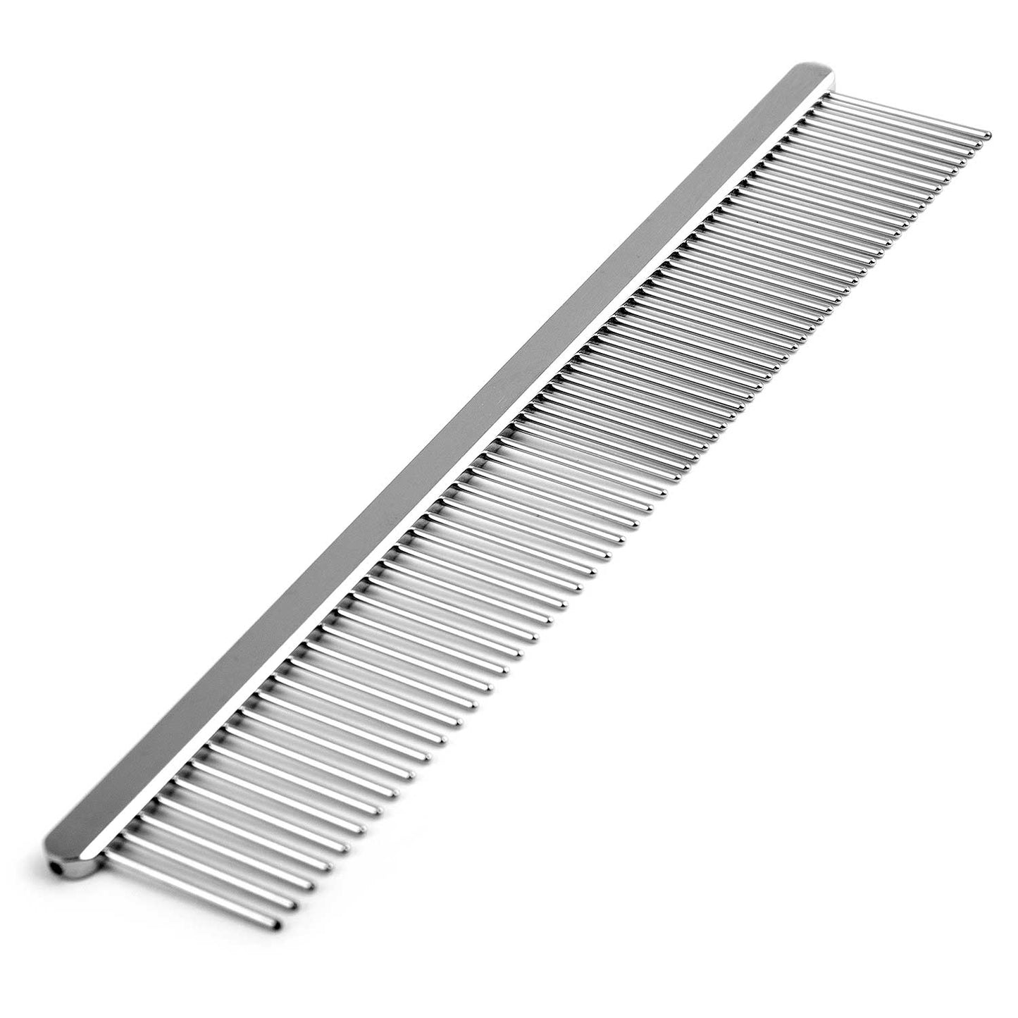 Fine & Wide Tooth Pet Comb for Removing Tangles and Loose Fur