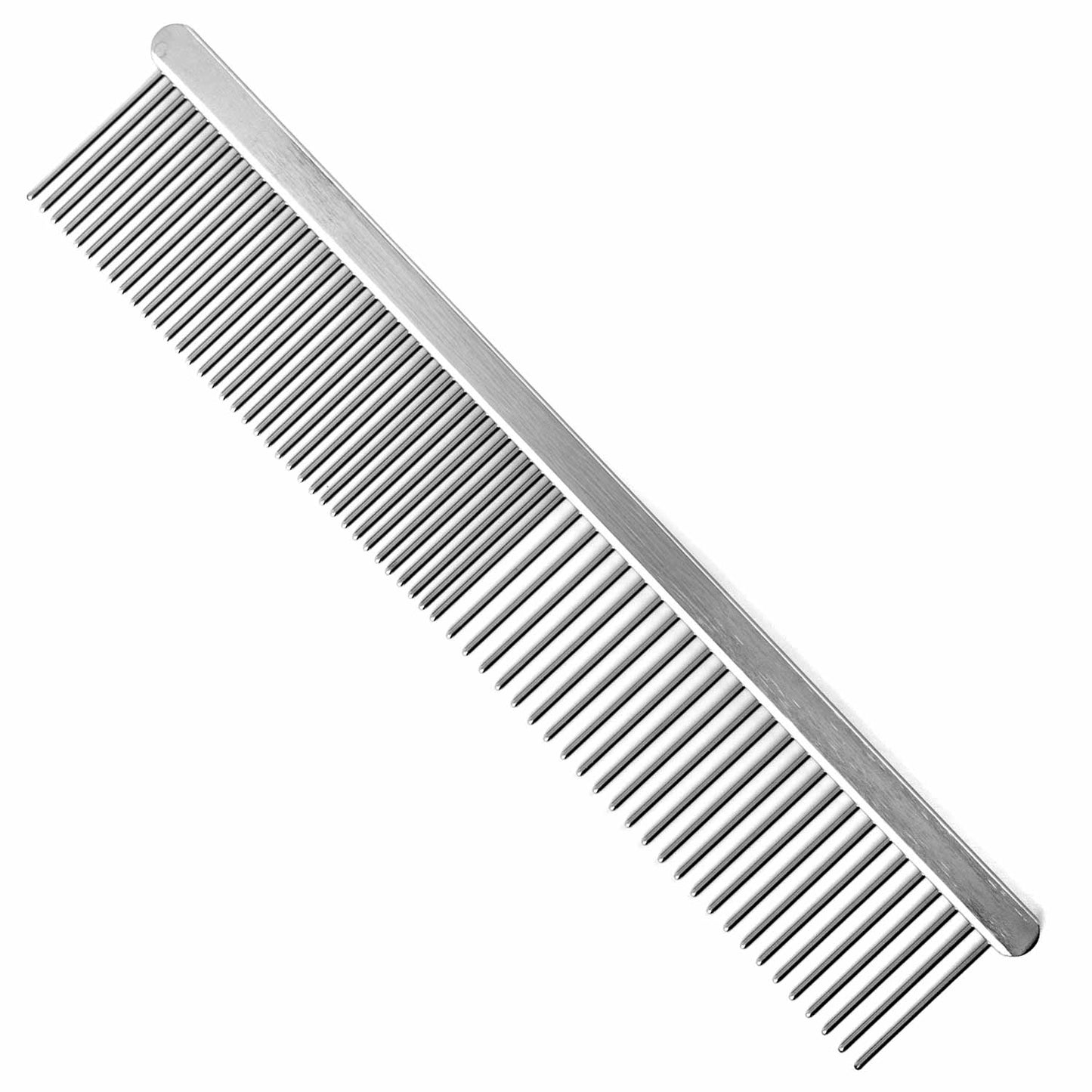 Fine & Wide Tooth Pet Comb for Removing Tangles and Loose Fur