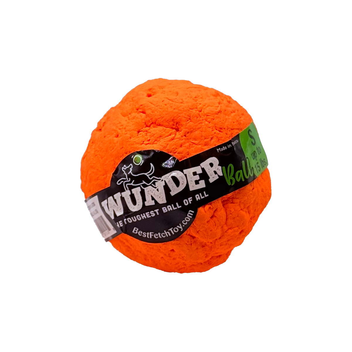 WUNDERball™ Natural Rubber Fetch Ball | Durable Floating Dog Toy for Aggressive Chewers