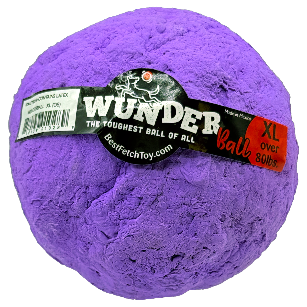 WUNDERball™ Natural Rubber Fetch Ball | Durable Floating Dog Toy for Aggressive Chewers