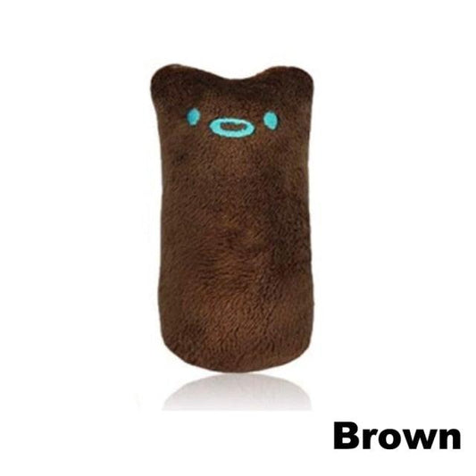 Catnip Plush Crinkle Cat Toy | Interactive Chew & Dental Toy for Cats