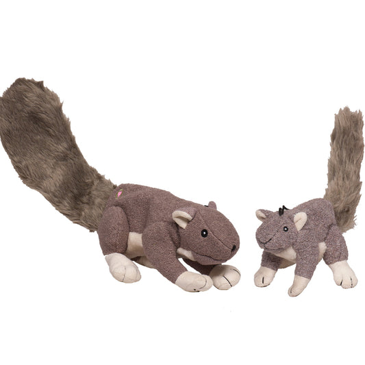 Feller Squirrel Plush Dog Toy | Durable Squeaky Plush Toy for Dogs & Puppies