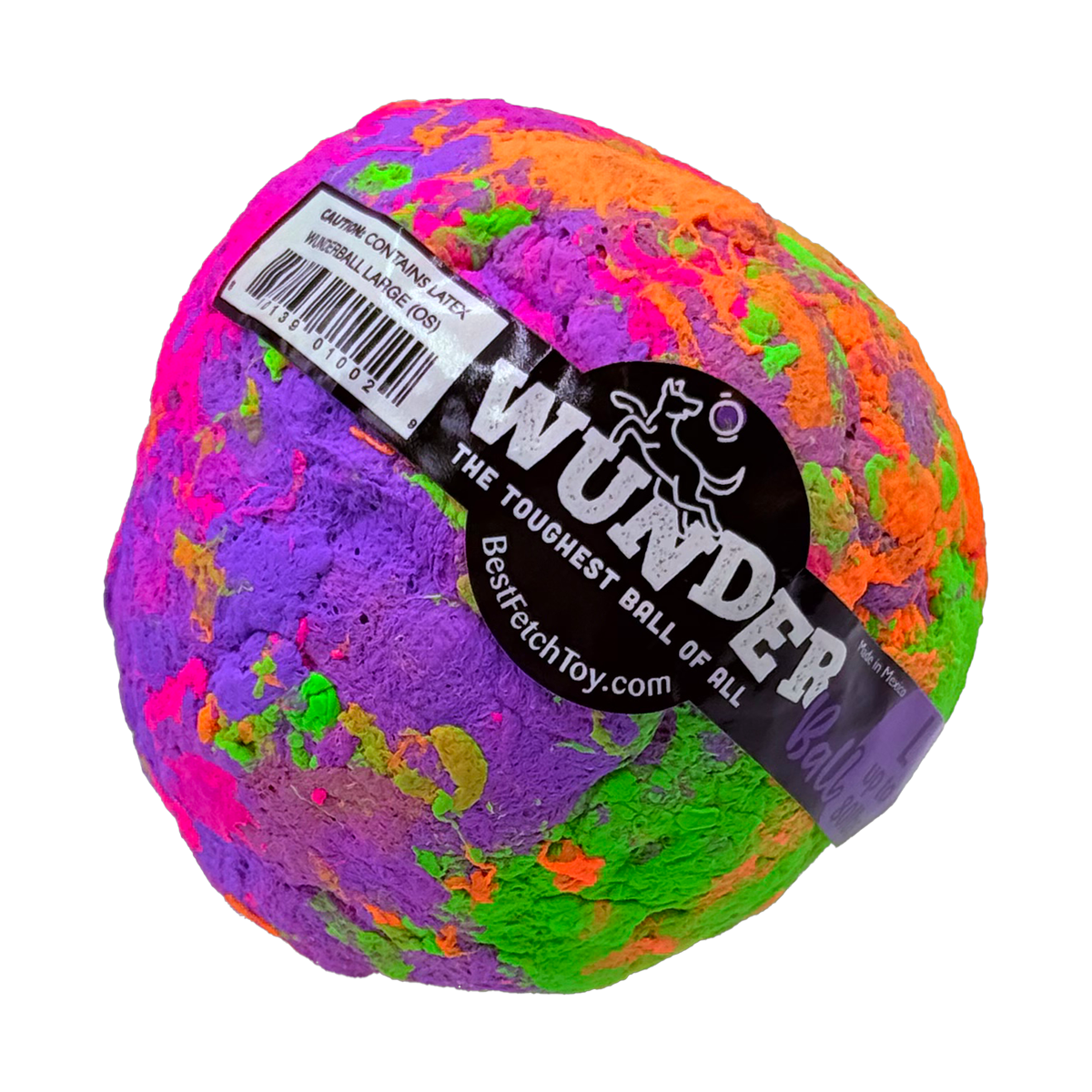 WUNDERball™ Natural Rubber Fetch Ball | Durable Floating Dog Toy for Aggressive Chewers