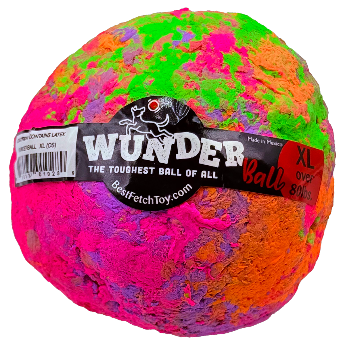 WUNDERball™ Natural Rubber Fetch Ball | Durable Floating Dog Toy for Aggressive Chewers